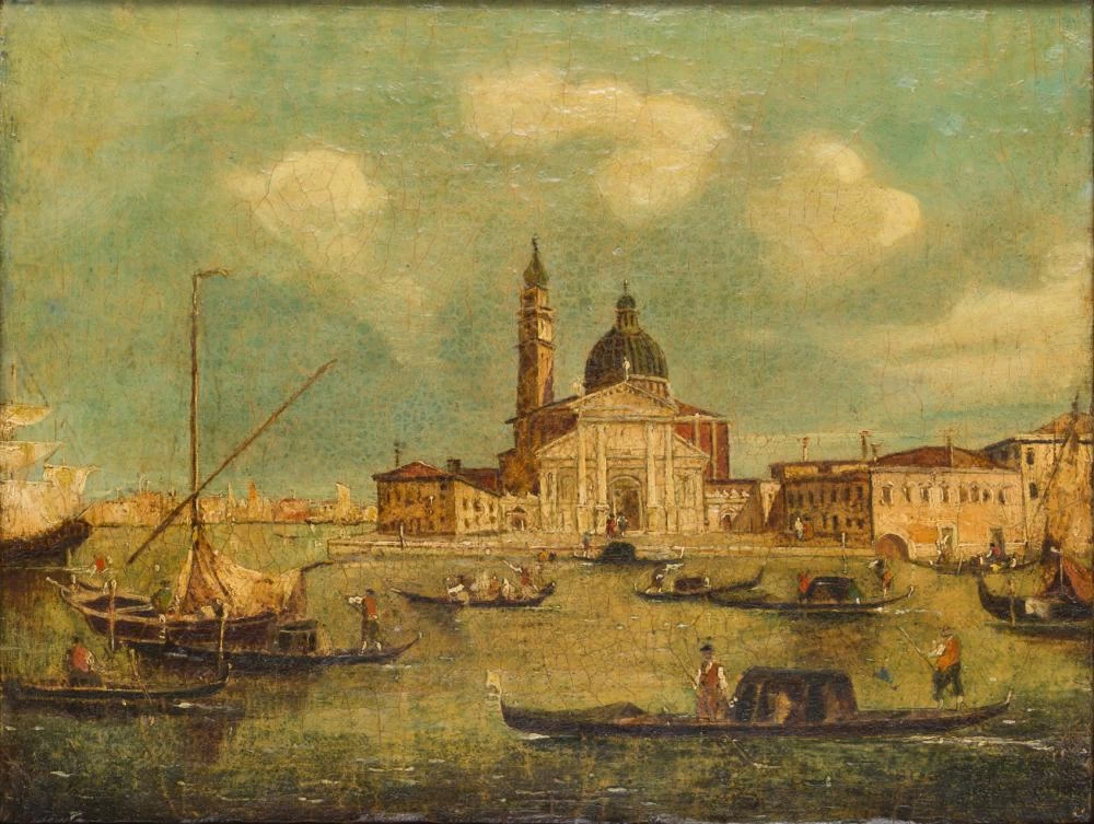Veduta di San Giorgio Maggiore - attribuito